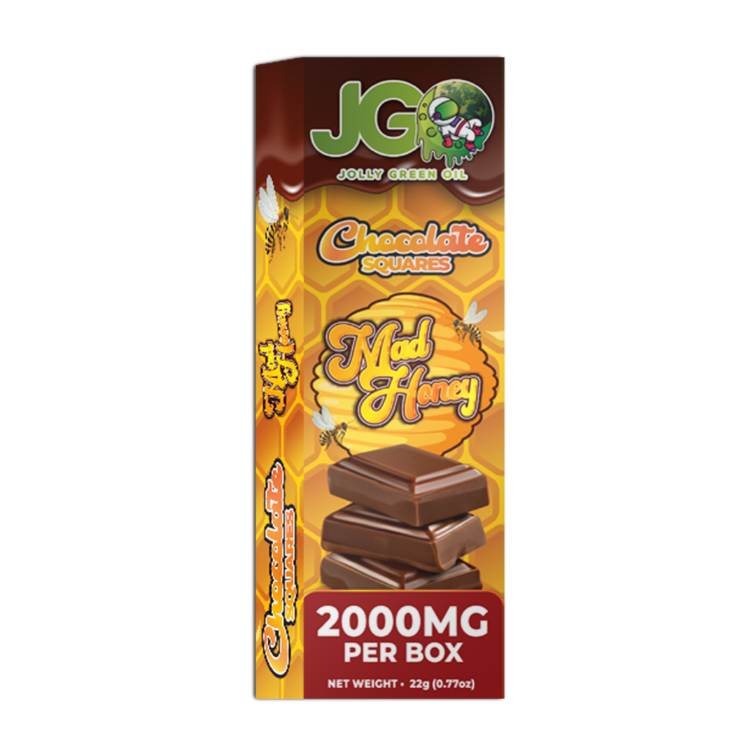 Mad Honey Chocolates – JGO edibles infused with Himalayan wild honey for a mild, legal buzz