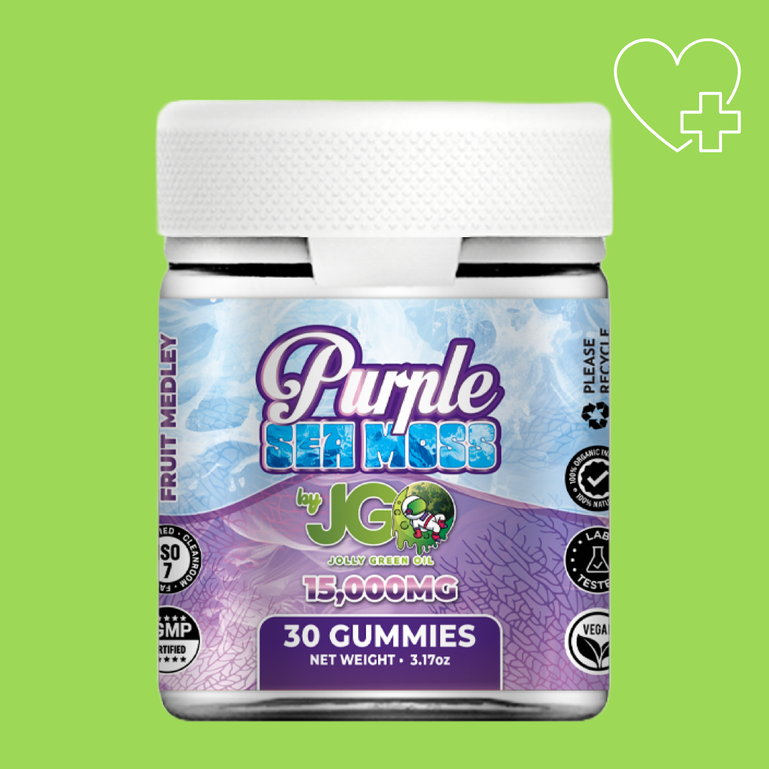 Purple Seamoss Wellness &ndash; Indulge in Nutrient-Rich Goodness with Our Gummies.