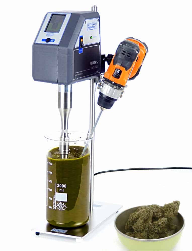 ultrasonic extraction method