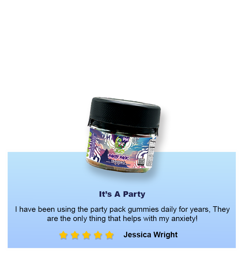 5-star review of JGO CBD Isolate Gummies &ndash; top-selling Party Pack