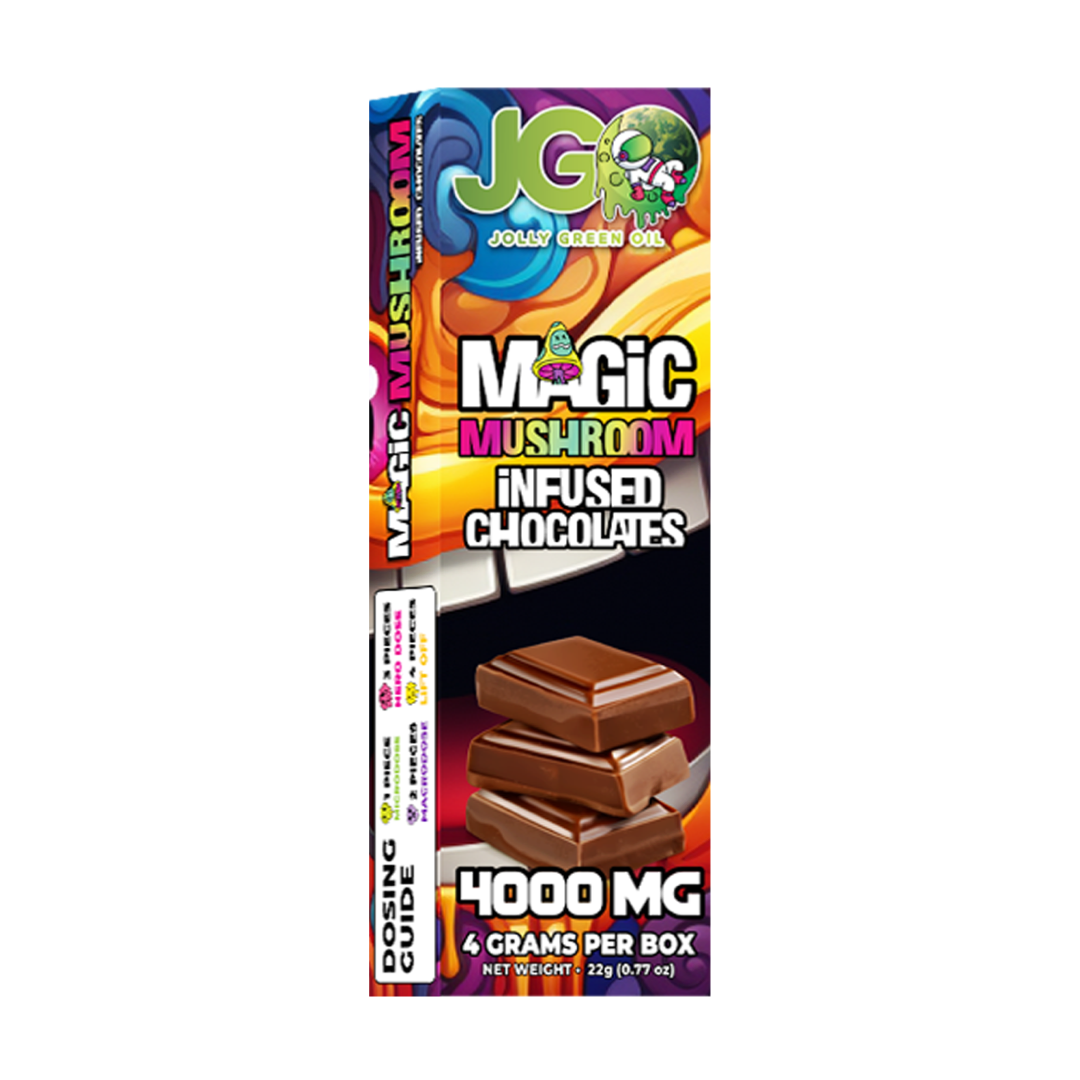 Legal Magic Mushroom Chocolates by JGO – nootropic and herbal blend designed to mimic psilocybin-like effects without actual mushrooms